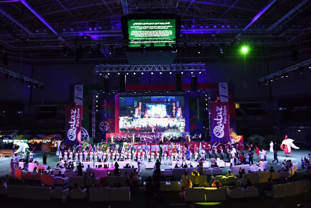 Qatar FIFA Fan Zone Opening Ceremony in GCC & Middle East